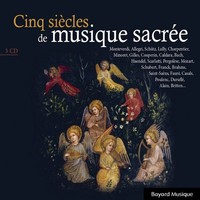 Audio Cd - Cinq Siecles De Musique Sacree / Various (3 Cd) - Bayard Musique -D-