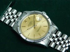 Rolex Oyster Perpetual Date Ref 15010 Cal.3035 Box & Papers 1985