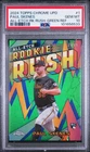 2024 Topps Chrome Update Paul Skenes All-Etch Rookie Rush Green /99 #1 PSA 10