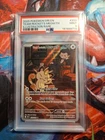 Pokémon TCG Meowth Card 203/182 Team Rockets, PSA 9, Destined Rivals Set