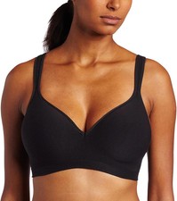 Bali Comfort Revolution Wirefree T-Shirt Bra - Black - 34C NWOT