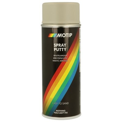 6 x Motip Spritzspachtel Spray Lackieren Grundierung Rostschutz 400ml 04062