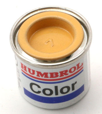 Humbrol Color Enamel Lack Farbe Ocker glänzend Nr. 7 / 14ml NEU OVP/PV412