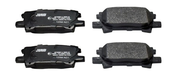 Jurid Bremsbelagsatz Scheibenbremse 572621J Schachtel FüR Toyota Highlander RX-image