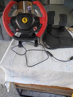 Thrustmaster Ferrari 458 Spider Racing Wheel & Pedals Wired for Xbox One