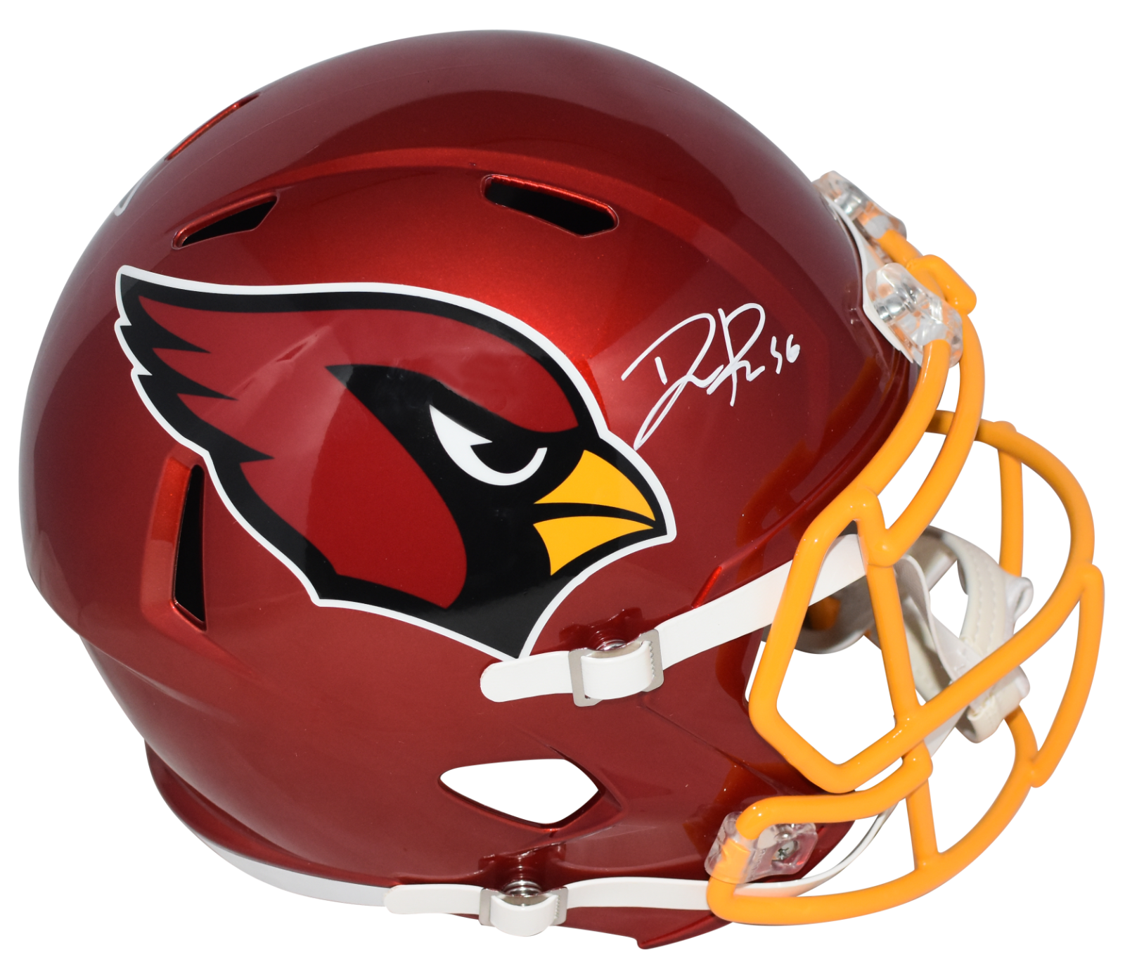 Darius Robinson Autographed Signed Arizona Cardinals FLASH FULL SIZE SPEED HELMET BECKETT 