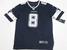 Troy Aikman #8 Dallas Cowboys OnField Throwback Player Men's Game Jersey Blue