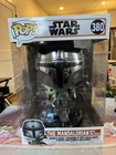 Funko Pop! Jumbo Star Wars The Mandalorian With The Child #380 10" Inch Figure