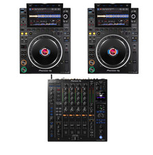 1 juego USADO para Pioneer DJ CDJ-3000 Multi Reproductor con DJM-A9 DHL Envío *tlp