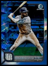 2022 Bowman Chrome Sapphire Edition #82 Randy Arozarena Tampa Bay Rays NM+