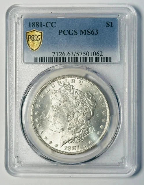 MS 63 Graded 1881 Year Morgan US Dollars (1878-1921) for sale | eBay