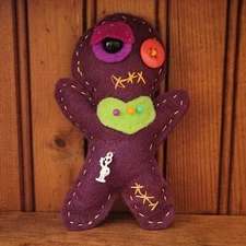 Good Intention Voodoo Doll  Poppet Pal Handmade Magical Wiccan Pagan