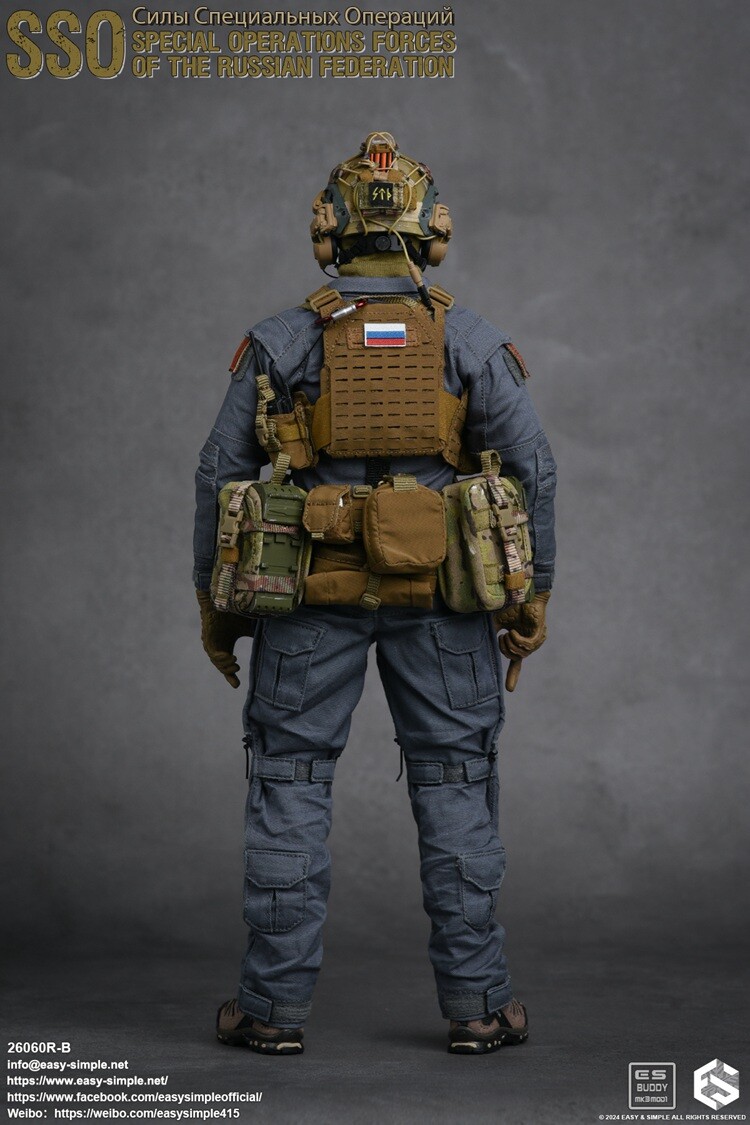 1/6 EASY&SIMPLE 26060RB Russian Special Operations Forces