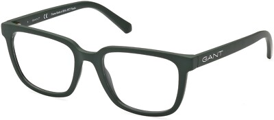 GANT GA3277 098 Matte Green Plastic Optical Eyeglasses Frame 53-19-145 3277 GA