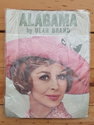 Vintage Bear Brand Alabama Full Fashioned 30 Den Nylon Strümpfe - 11 Beige