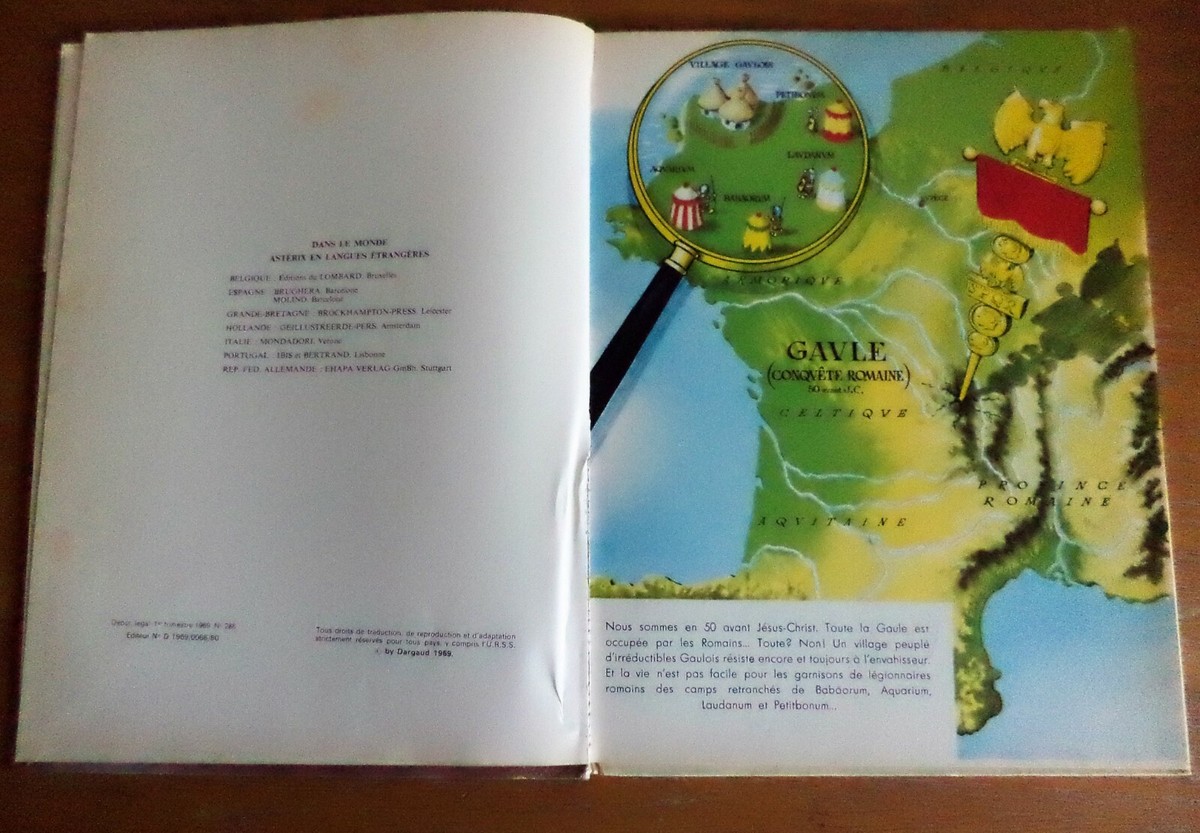 Astérix Et Le Chaudron - EO 1969 - TBE - Astérix Bande Dessinée