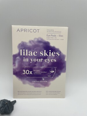 APRICOT lilac skies in your eyes 30 x wiederverwendbare Eye Pads Limited *neu*