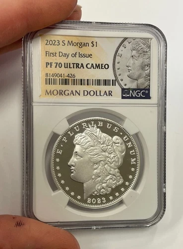 U.S. - 2023-S Silver Morgan Dollar (NGC PF 70 Ultra Cameo - First Day of Issue)