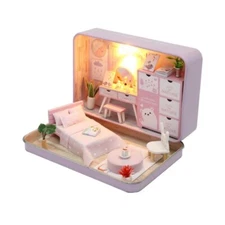 Diy Dollhouse Kit Furniture Box Theater Mini Doll House Prefabricated Miniature