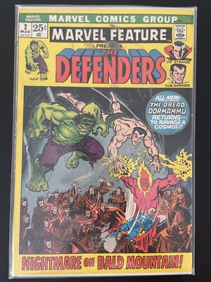 Marvel Feature Presents #2 (Marvel) The Defenders Hulk Sub-mariner Dr Strange