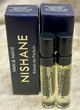 Nishane Vain & Naive Extrait EDP Boxed 2X Sample Spray 2ml / 0.07 Oz.