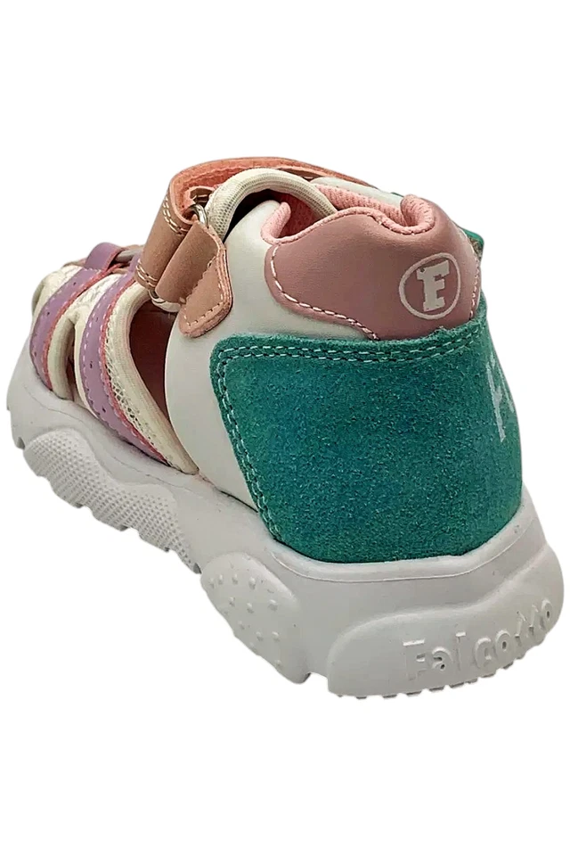 Falcotto Bosses Naturino para niña pequeña VL rosa/blanco/lila Foto 3 de 3