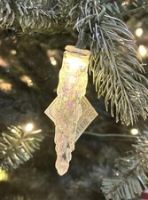 NEW 2008 Old World Christmas Drippy Icicle Light Cover 4”