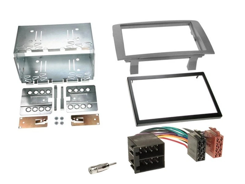 JVC KW-M180DBT 2DIN DAB+ Autoradio für Lancia Musa 2004-2012 anthrazit - Bild 2 von 4