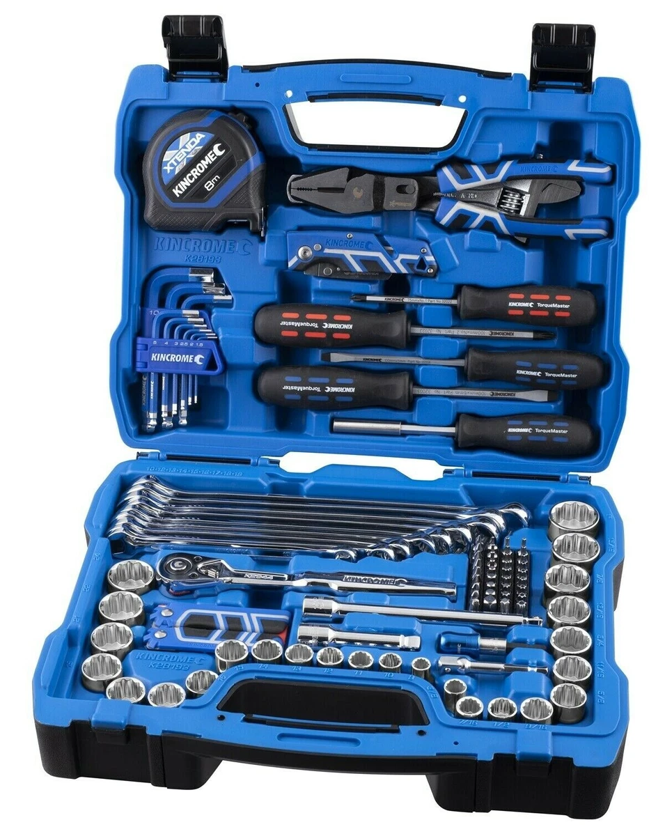 Kincrome METRIC IMPERIAL SOCKET TOOL SET K28193 94Pcs 3 8
