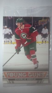 2013-14 Upper Deck Young Guns OVERSIZED Charlie Coyle #233 Minessota Wild RC