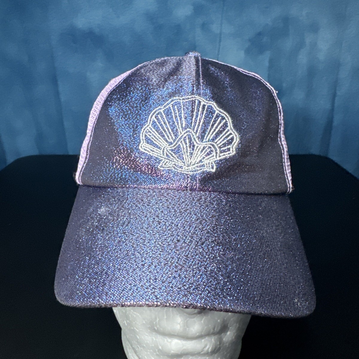 Disney Parks Ariel The Little Mermaid Seashell Baseball Hat 