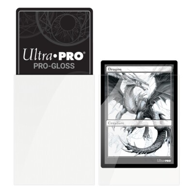 Ultra PRO 200 Clear Soft Sleeves – Tobacco Sized Card Sleeves (NOT For Standard Size)