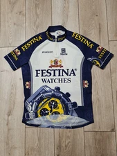 FESTINA VELO JERSEY CYCLING FESTINA SIBILLE TEAM JERSEY VELO BIKE SHIRT S