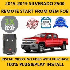 100 Plug Play Remote Start Starter 2015-2019 Chevrolet Silverado 2500