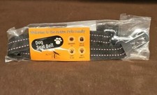 Adjustable Dog Seatbelt Safety Dog Seat Car - Pink  Black - NEW