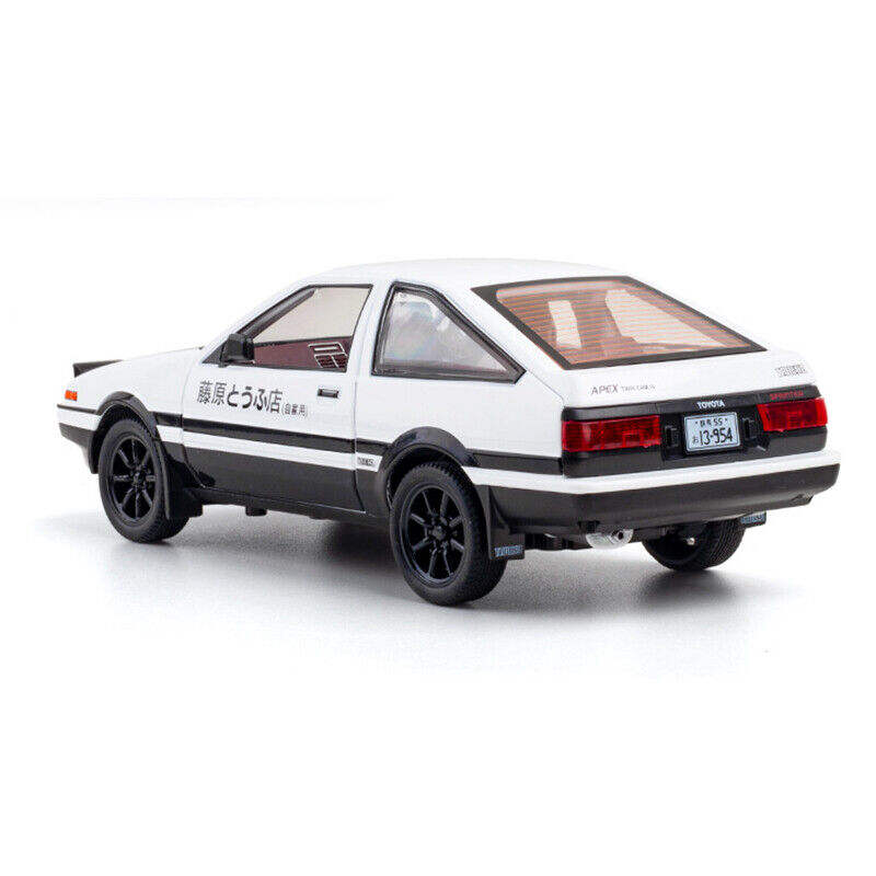 1:20 Initial D Toyota TRUENO AE86 Diecast Model Car Toy Sound&Light  Collectible