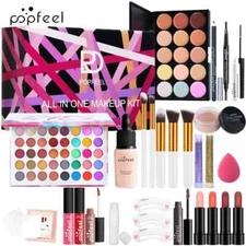 Makeup Kits Sets Box Gift for Women Eyeshadow Palette Brows Concealer Foundation
