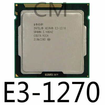 Intel Xeon E3-1270 LGA1155 8MB Quad Core SR00N CPU