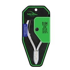 NGHIA D-04 Jaw 14 Cuticle Nipper   Stainless Steel