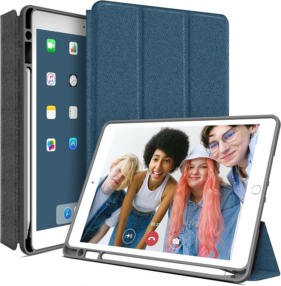 YOUMAKER Body Protective with Soft TPU Back Auto Sleep/Wake Cover for iPad - Image 4 of 4