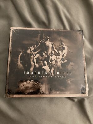 For Tyrant's Sake by Immortal Rites Heavy Metal Sealed Import Digipack NEW
