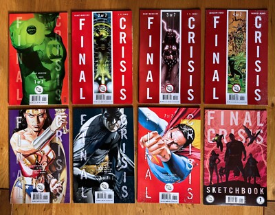 DC Final Crisis #1-7 | plus Sketchbook | including variant covers