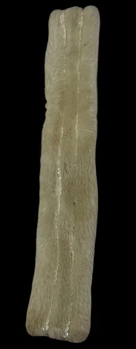 Vintage 1978 Barbie White Faux Fur Stole from Jewels Safe #2595 Set Superstar