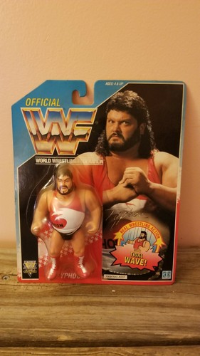 Vtg. TYPHOON WWF Wrestling Hasbro Titan Action Fig...