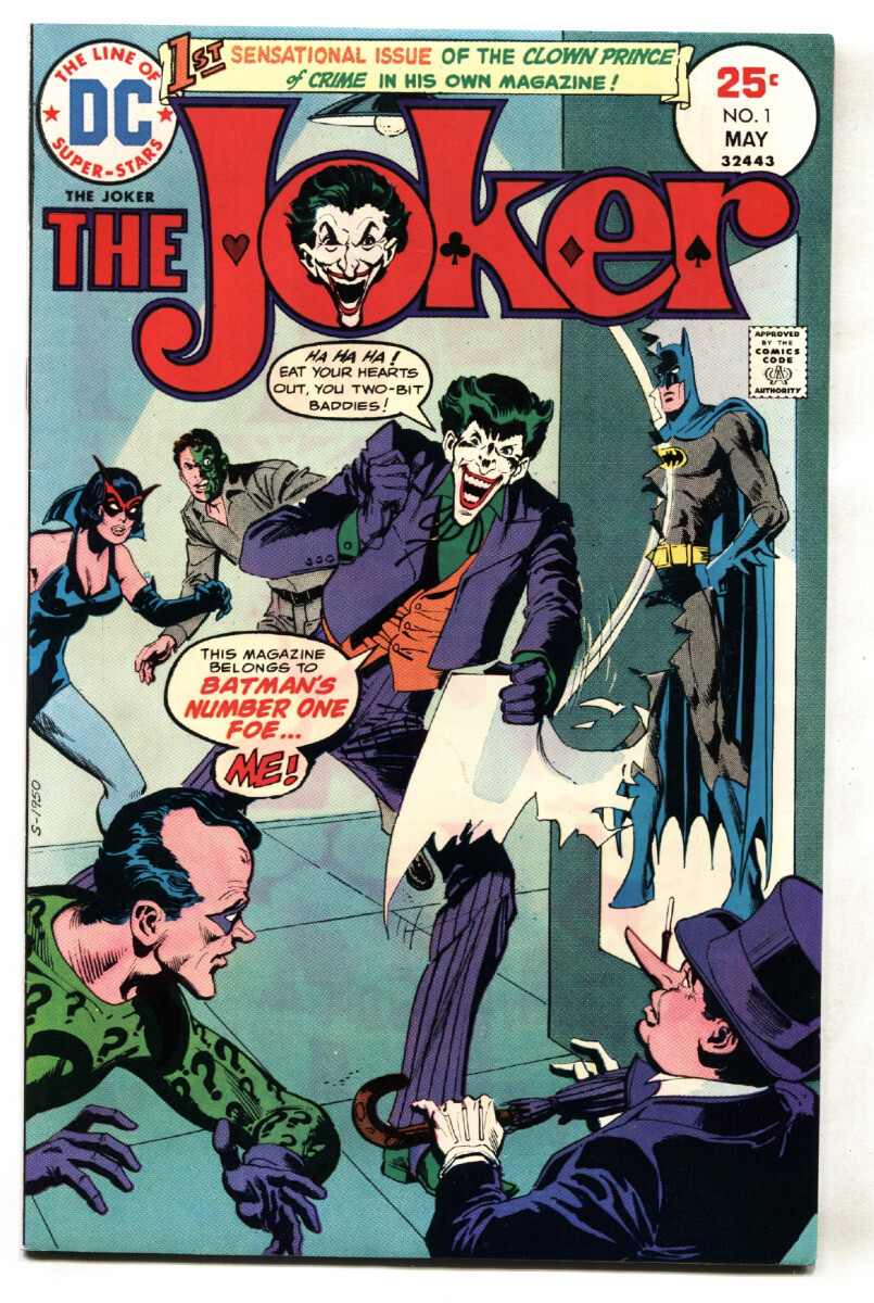 THE JOKER #1 comic book DC-1975-First issue FN/VF | eBay