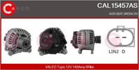 Casco Lichtmaschine Generator 140A 12V FüR VW Tiguan 2.0 TDI 4Motion 1.4 1.2