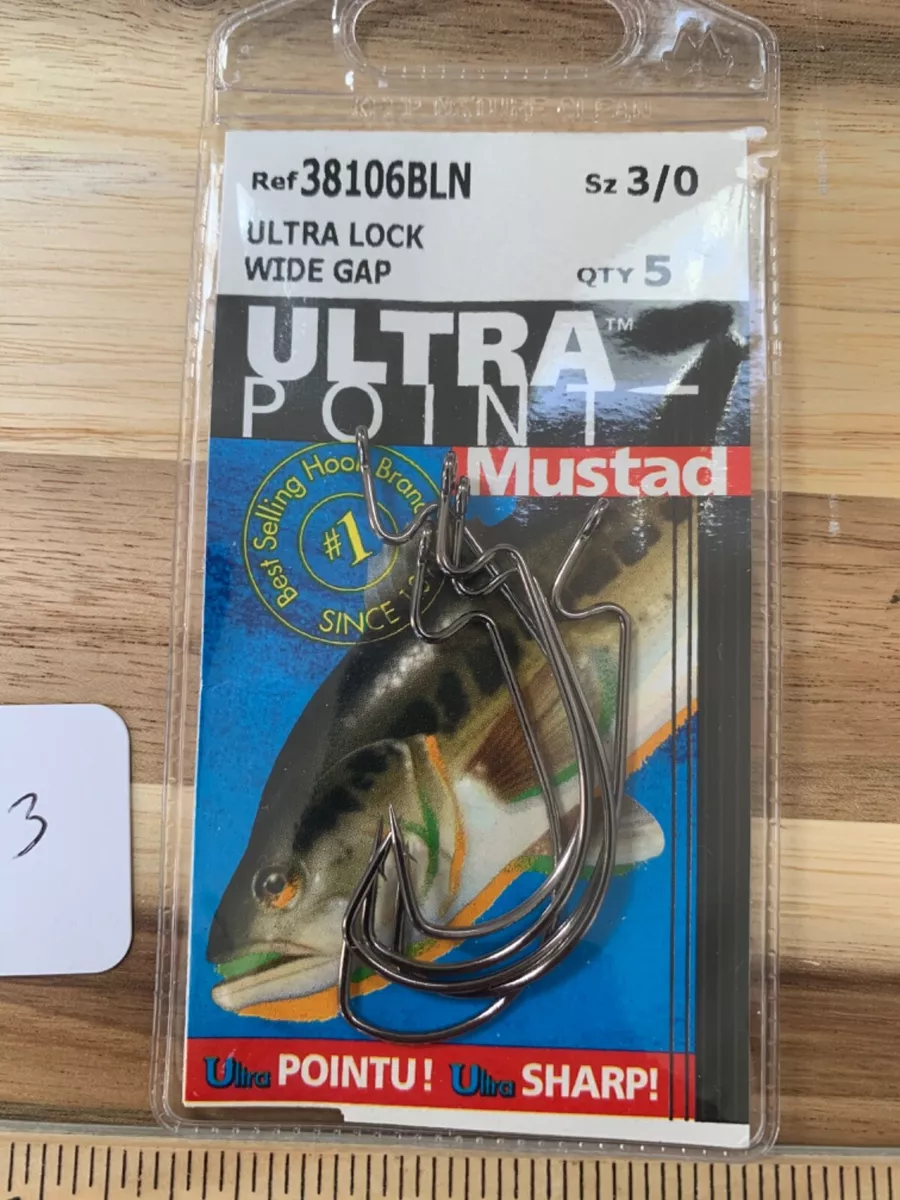 Mustard Ultra lock fishing hooks for fishing lure or bait 3/0