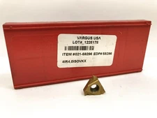 VARGUS USA 4IR 4.0 ISO New Carbide Insert Grade VKX 1pc