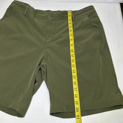 REI Co-op Men’s Milford Hybrid Shorts Olive Green Regular Fit Size 36 - Picture 2 of 9