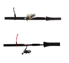 VRX The Rod Glove, 2 Piece Rod Model - Choice of Casting or Spinning - Black